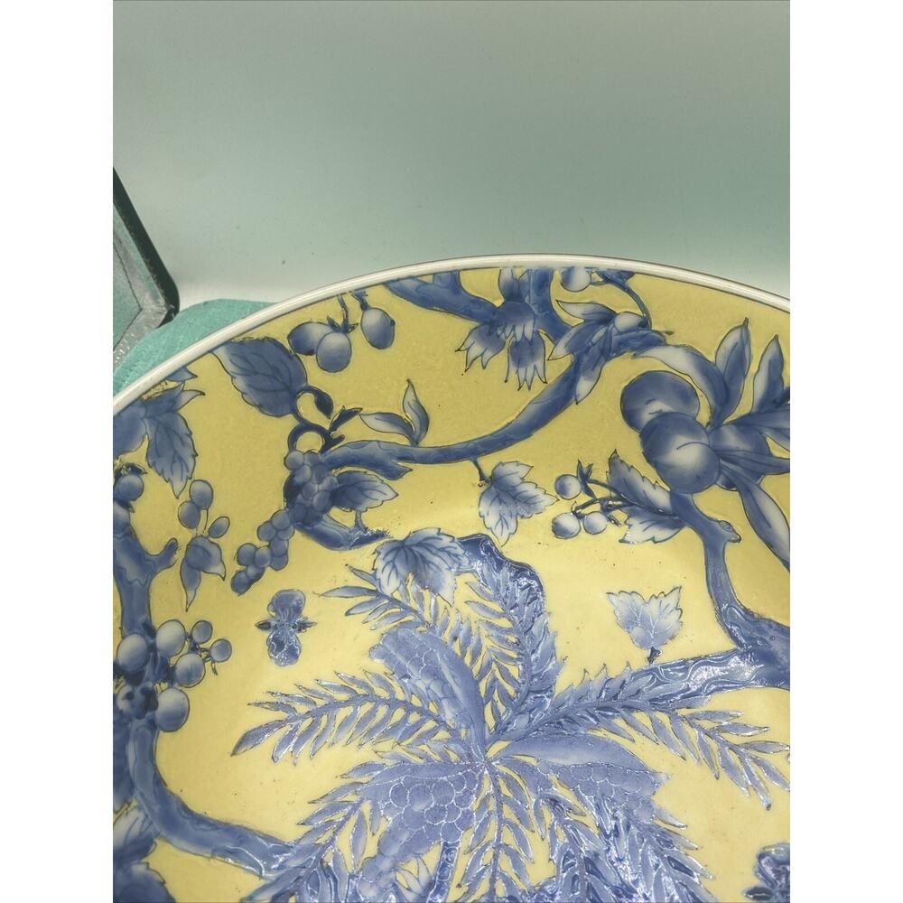 Amazing Porcelain Japanese ware 10 Inch Centerpiece bowl 10” Diameter - Picture 3 of 12